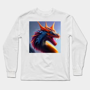 Crystal Dragons Series #11: Vivid Grandiose Long Sleeve T-Shirt